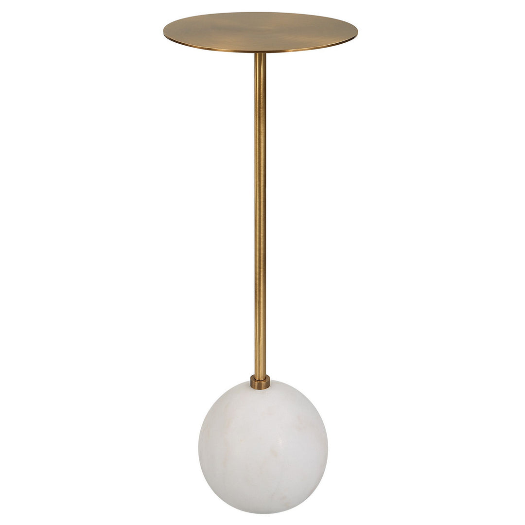 Gimlet Drink Table in Solid Brass - available from The Lighting Shoppe, trusted by Canadian homeowners