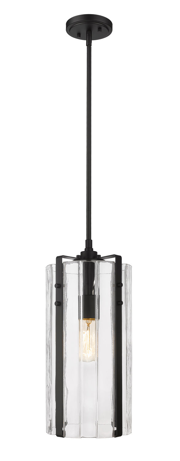 Alverton One Light Pendant in Matte Black - available from The Lighting Shoppe, trusted by Canadian homeowners