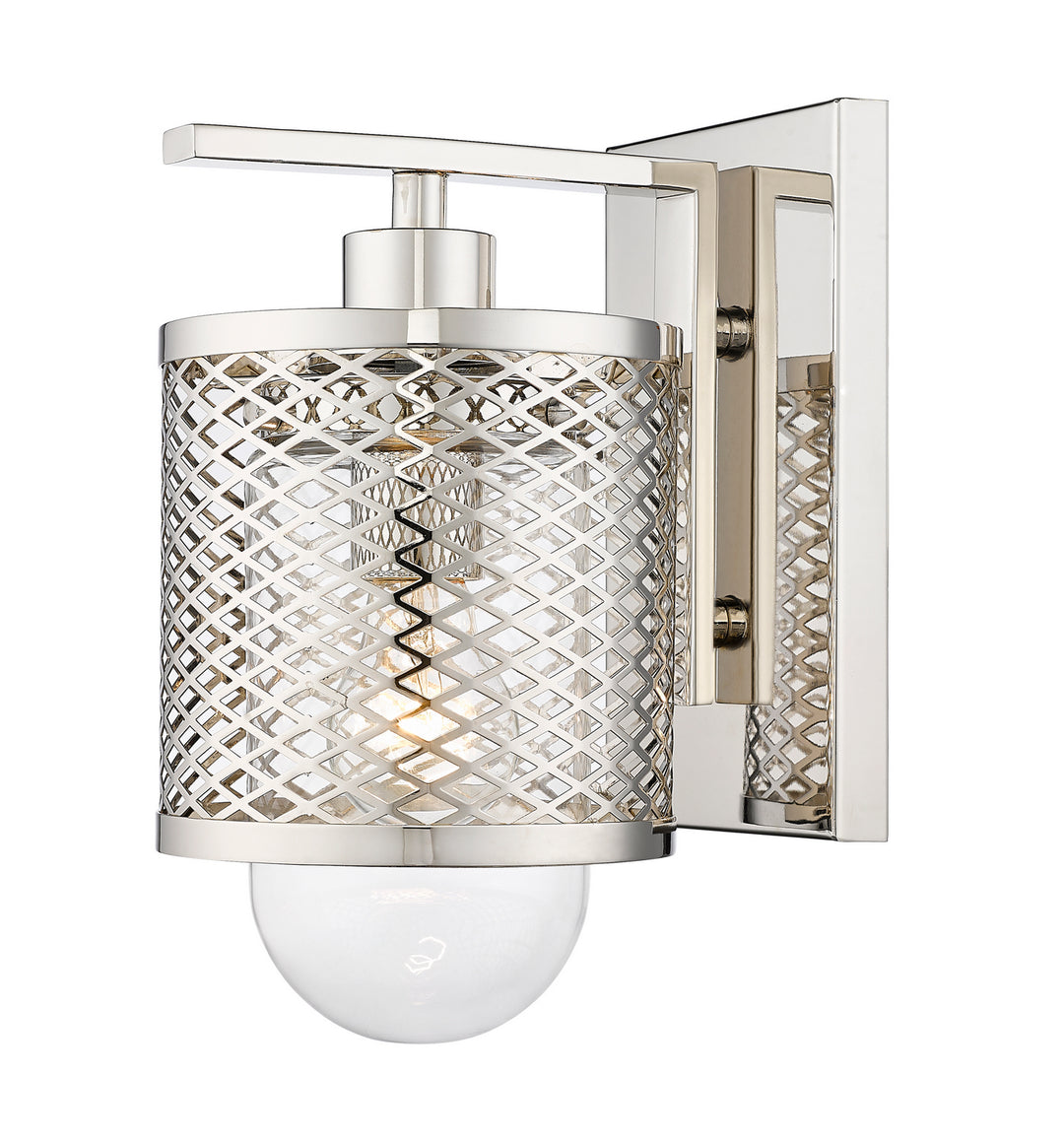 Z-Lite Canada - 3037-1S-PN - One Light Wall Sconce - Kipton - Polished Nickel