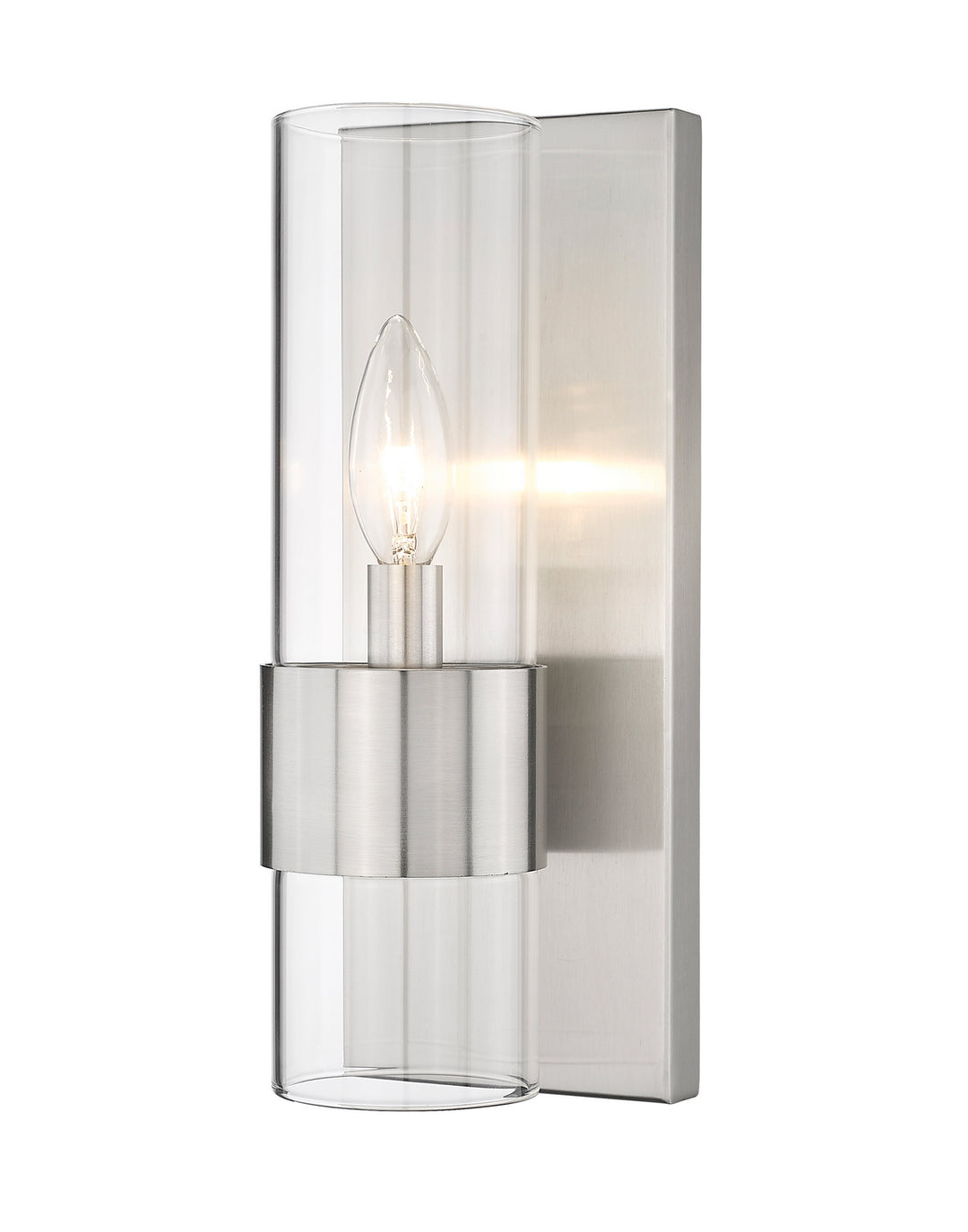 Lawson One Light Wall Sconce in Brushed Nickel - available from The Lighting Shoppe, trusted by Canadian homeowners