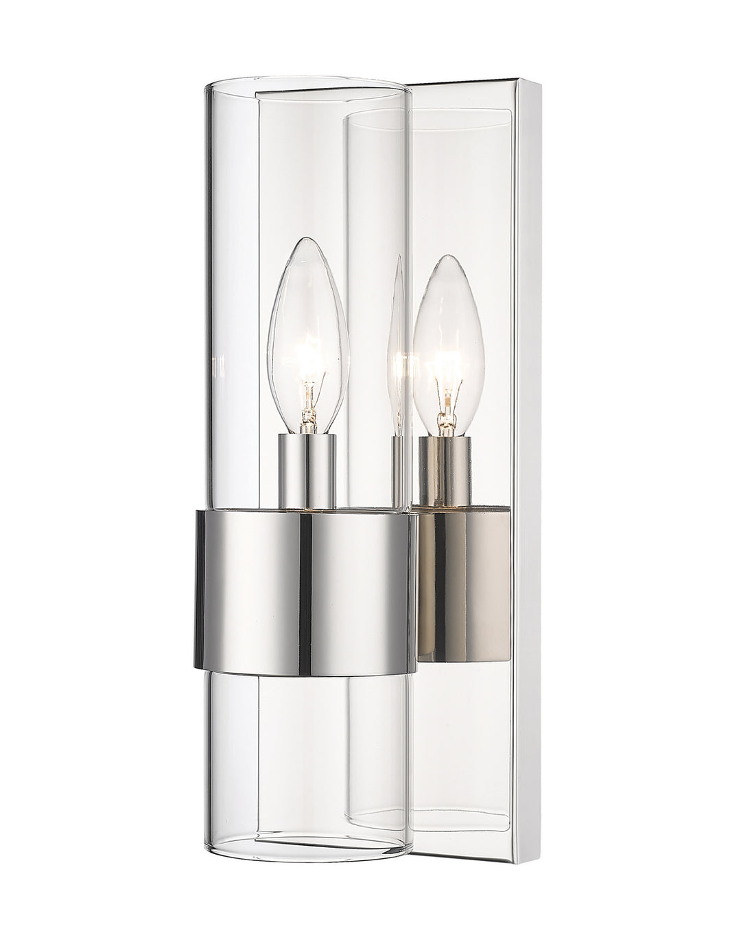 Lawson One Light Wall Sconce in Polished Nickel - available from The Lighting Shoppe, trusted by Canadian homeowners