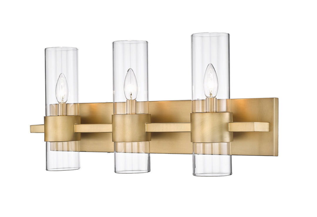 Z-Lite Canada - 343-3V-RB - Three Light Vanity - Lawson - Rubbed Brass