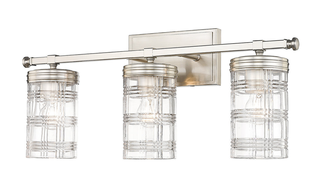 Z-Lite Canada - 344-3V-BN - Three Light Vanity - Archer - Brushed Nickel