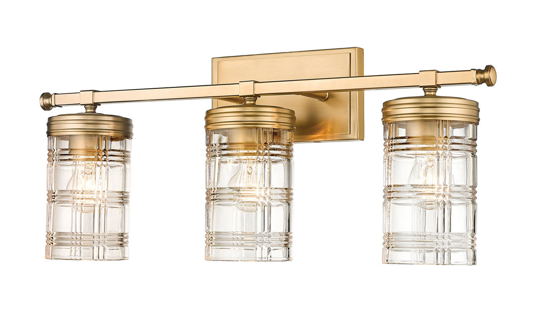 Z-Lite Canada - 344-3V-HG - Three Light Vanity - Archer - Heirloom Gold