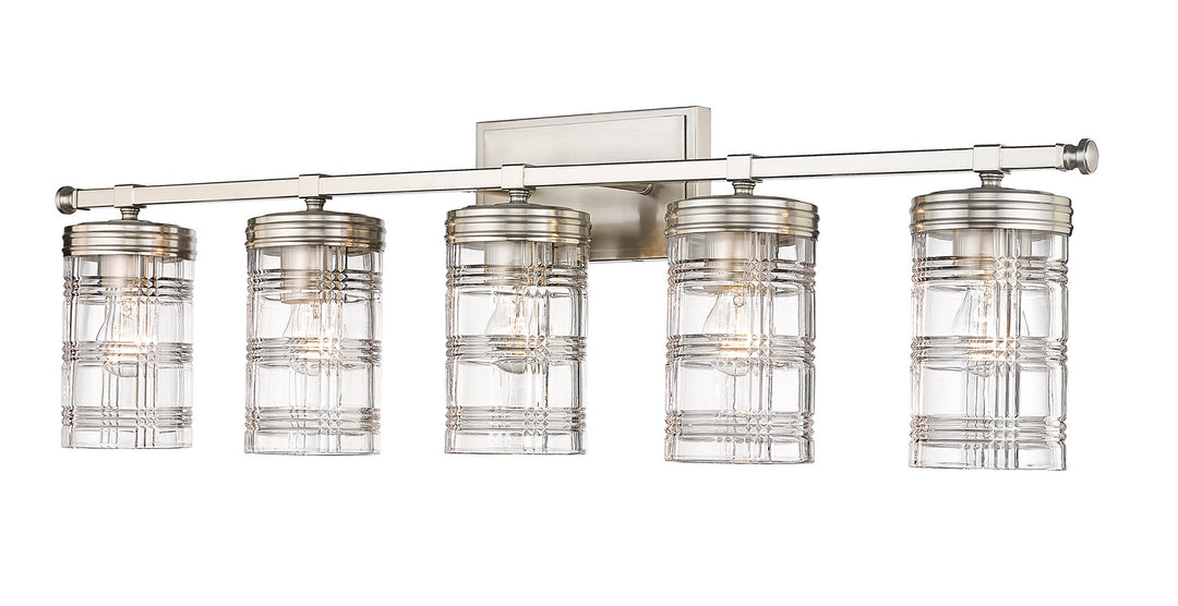 Z-Lite Canada - 344-5V-BN - Five Light Vanity - Archer - Brushed Nickel