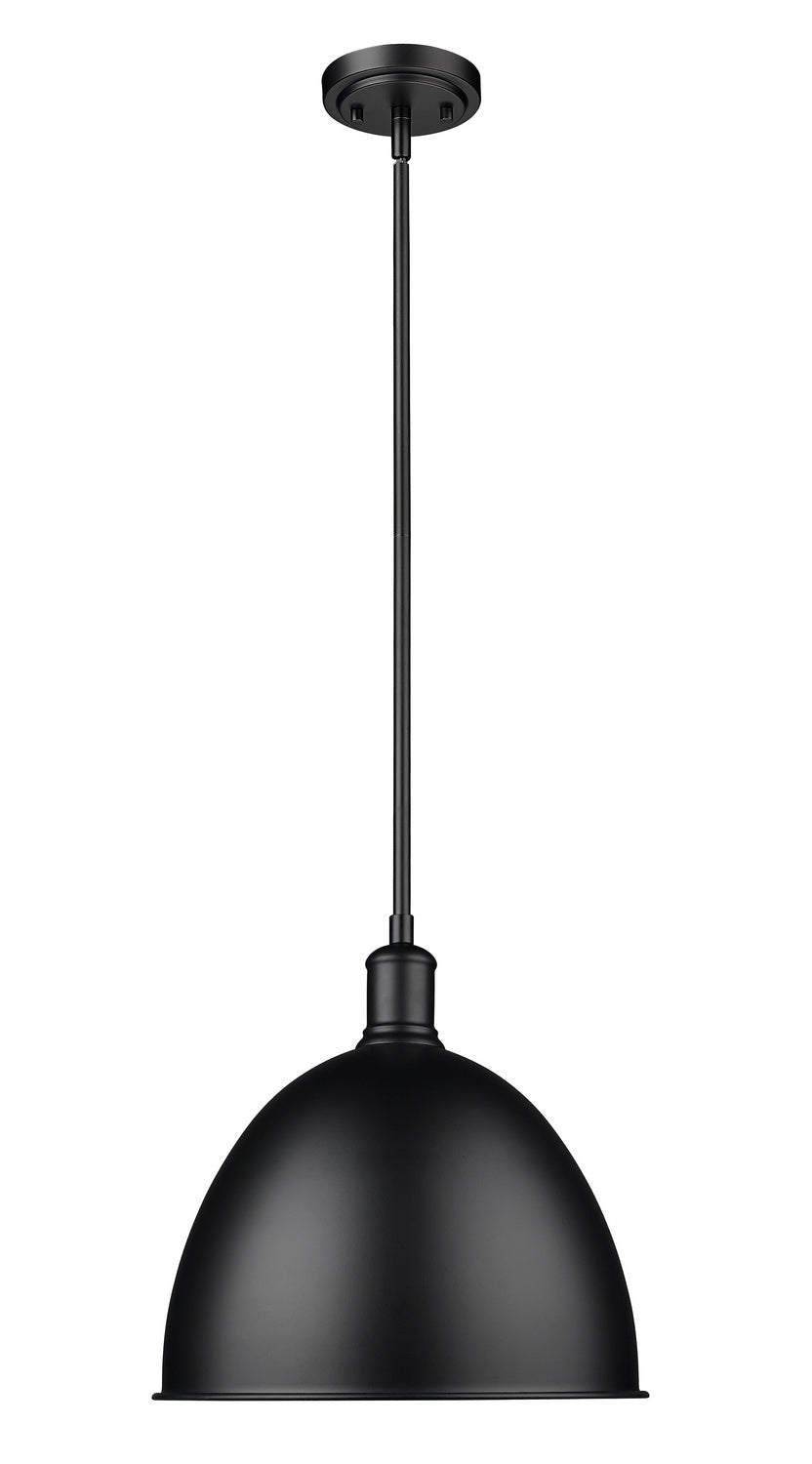 Z-Lite Canada - 4500P12-MB - One Light Pendant - Sawyer - Matte Black