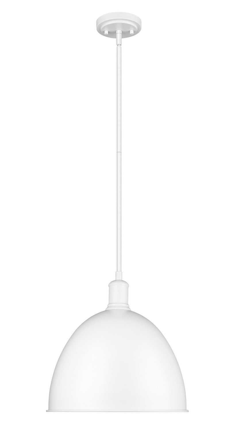 Z-Lite Canada - 4500P12-SW - One Light Pendant - Sawyer - Satin White