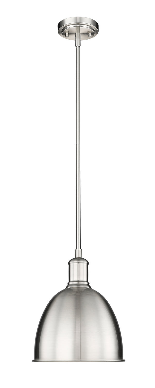 Sawyer One Light Pendant in Brushed Nickel - available from The Lighting Shoppe, trusted by Canadian homeowners