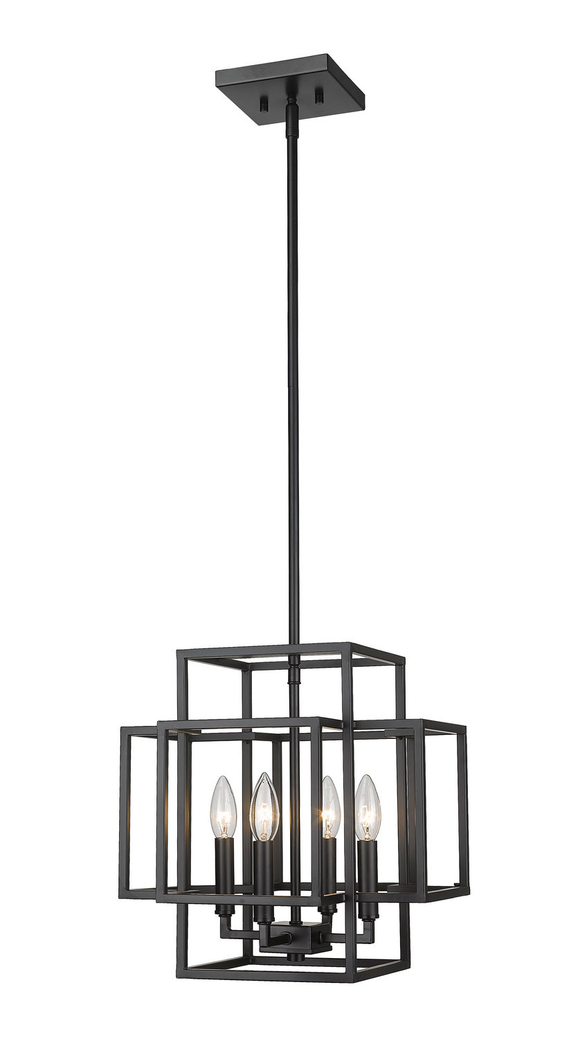 Z-Lite Canada - 454-14MB - Four Light Pendant - Titania - Matte Black