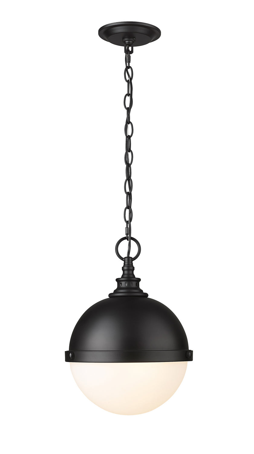 Peyton Two Light Pendant in Matte Black - available from The Lighting Shoppe, trusted by Canadian homeowners