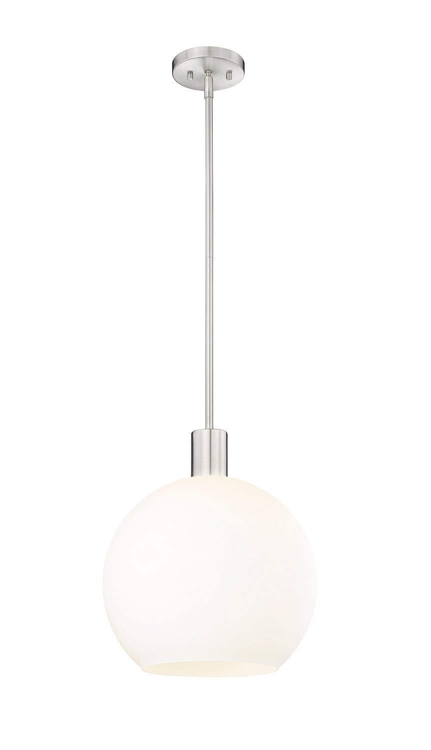 Margo One Light Pendant in Brushed Nickel - available from The Lighting Shoppe, trusted by Canadian homeowners