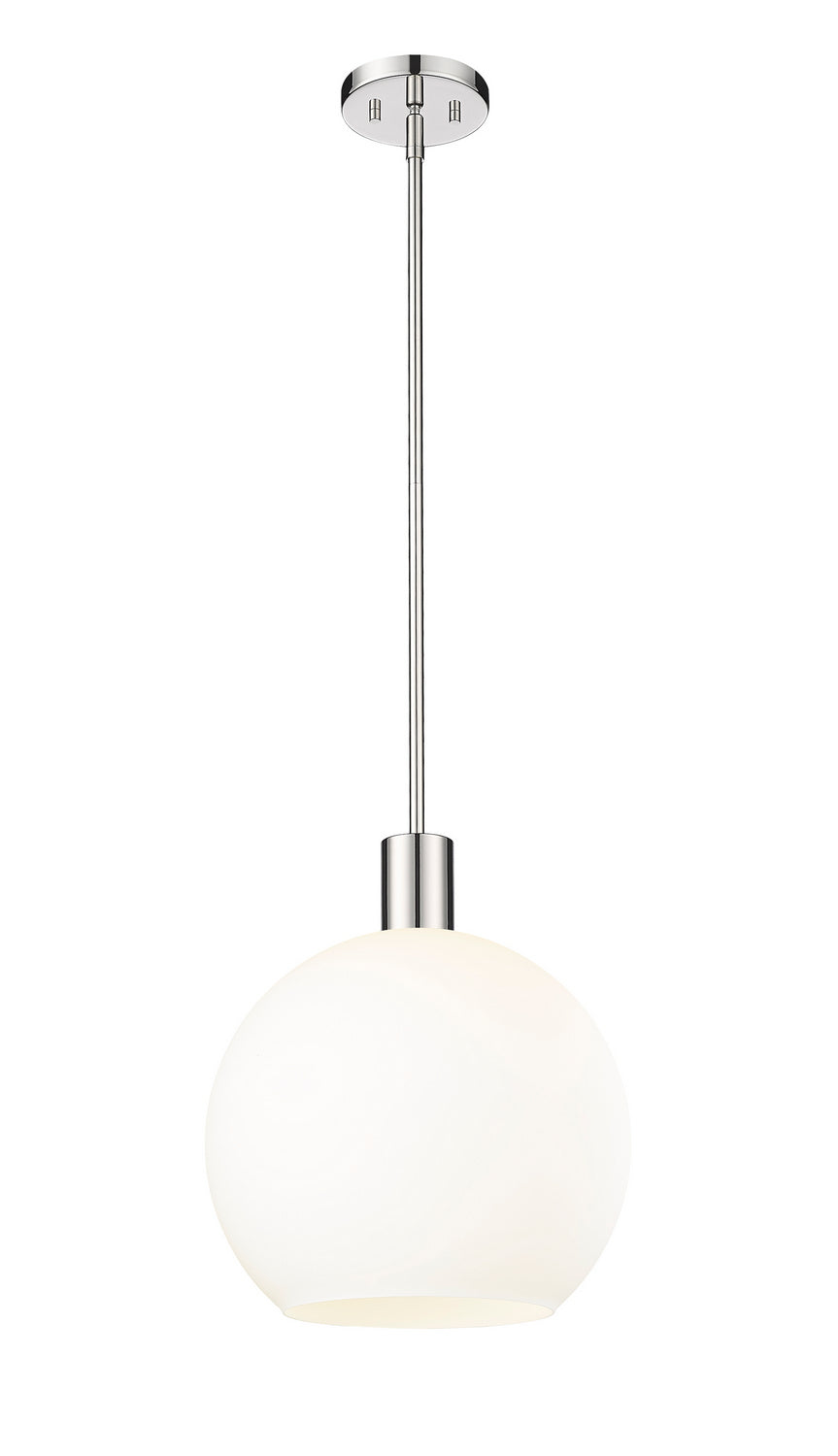 Margo One Light Pendant in Polished Nickel - available from The Lighting Shoppe, trusted by Canadian homeowners