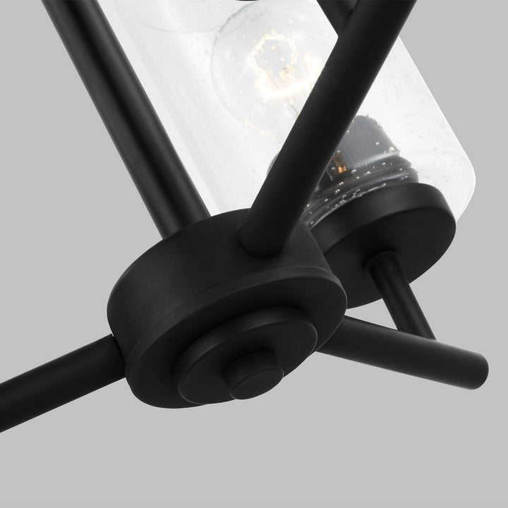 Generation Lighting Canada - 31170-112 - Three Light Chandelier - Oslo - Midnight Black