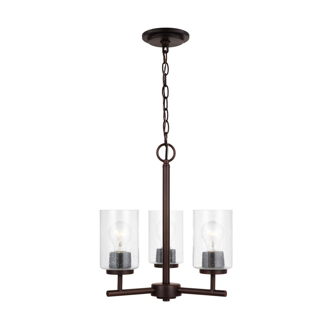 Generation Lighting Canada - 31170-710 - Three Light Chandelier - Oslo - Bronze