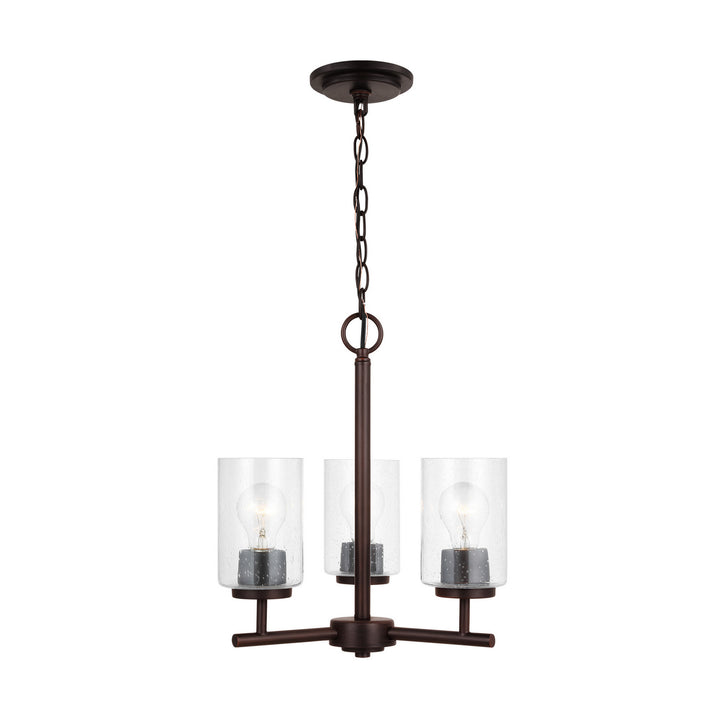 Generation Lighting Canada - 31170-710 - Three Light Chandelier - Oslo - Bronze
