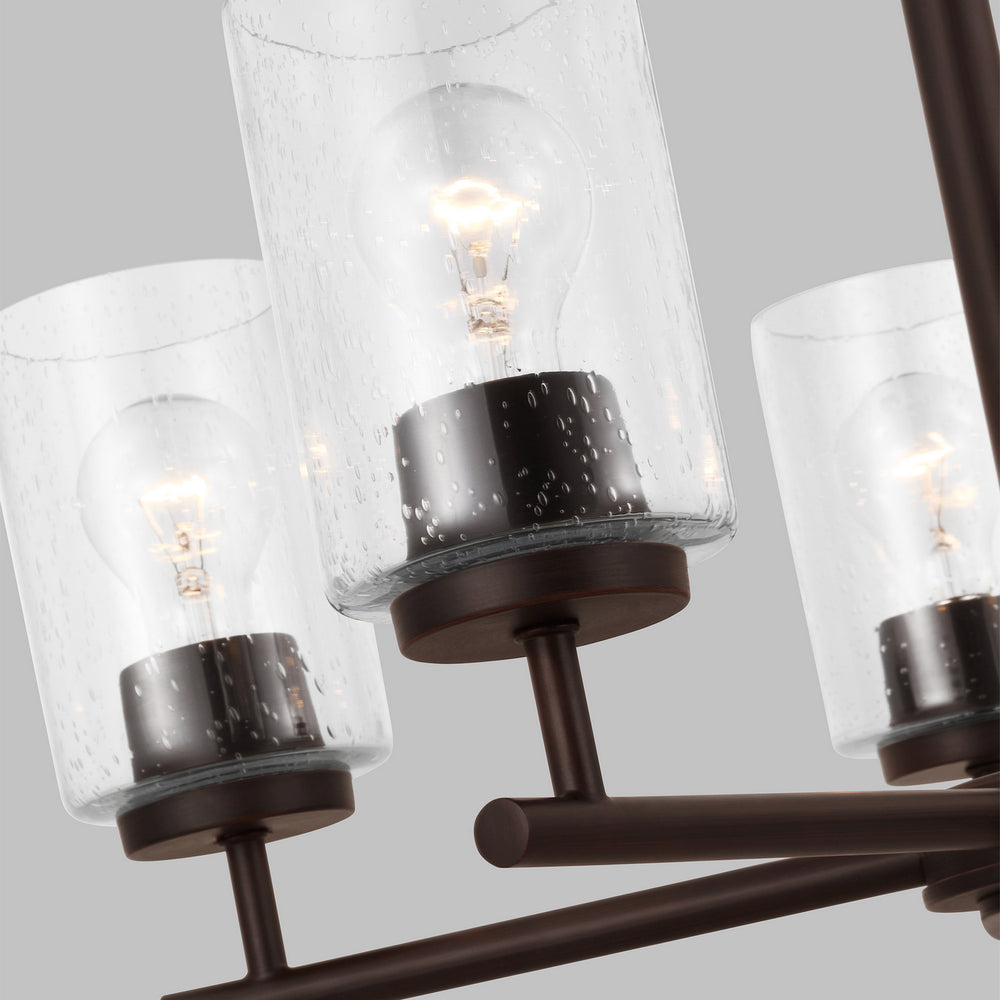 Generation Lighting Canada - 31171-710 - Five Light Chandelier - Oslo - Bronze