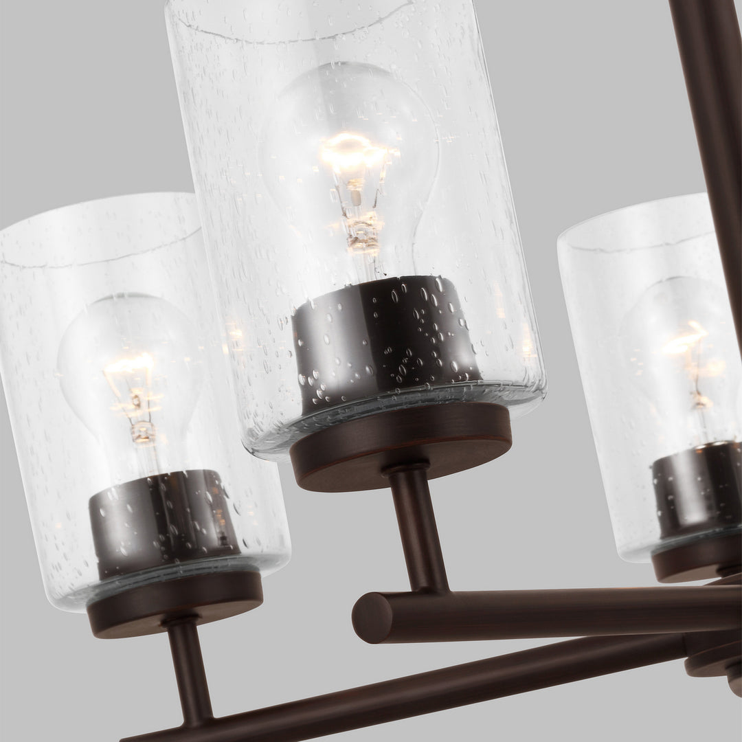 Generation Lighting Canada - 31171-710 - Five Light Chandelier - Oslo - Bronze