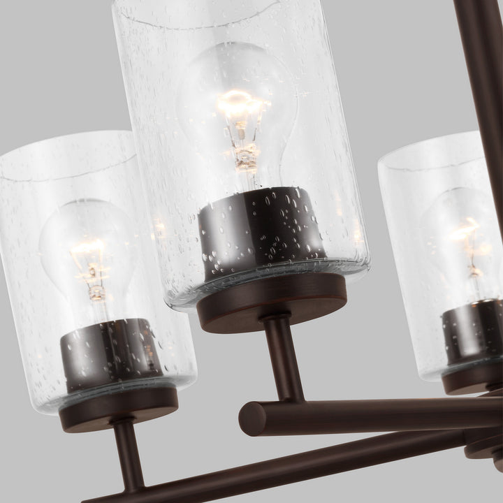 Generation Lighting Canada - 31171-710 - Five Light Chandelier - Oslo - Bronze