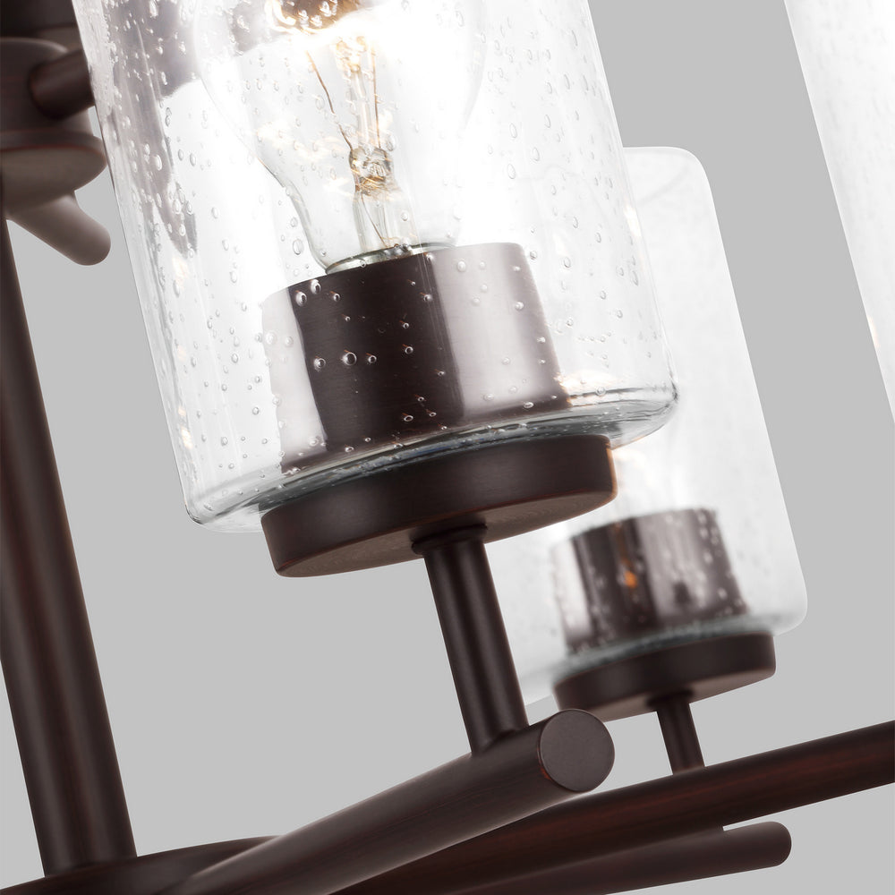 Generation Lighting Canada - 31172-710 - Nine Light Chandelier - Oslo - Bronze