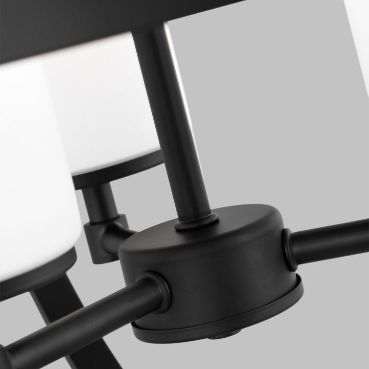 Generation Lighting Canada - 3124603EN3-112 - Three Light Chandelier - Alturas - Midnight Black