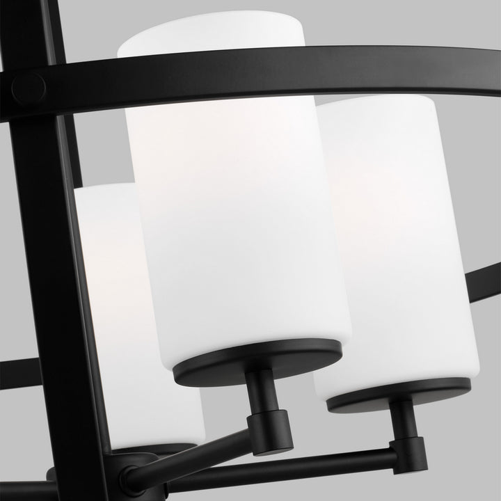 Generation Lighting Canada - 3124605-112 - Five Light Chandelier - Alturas - Midnight Black