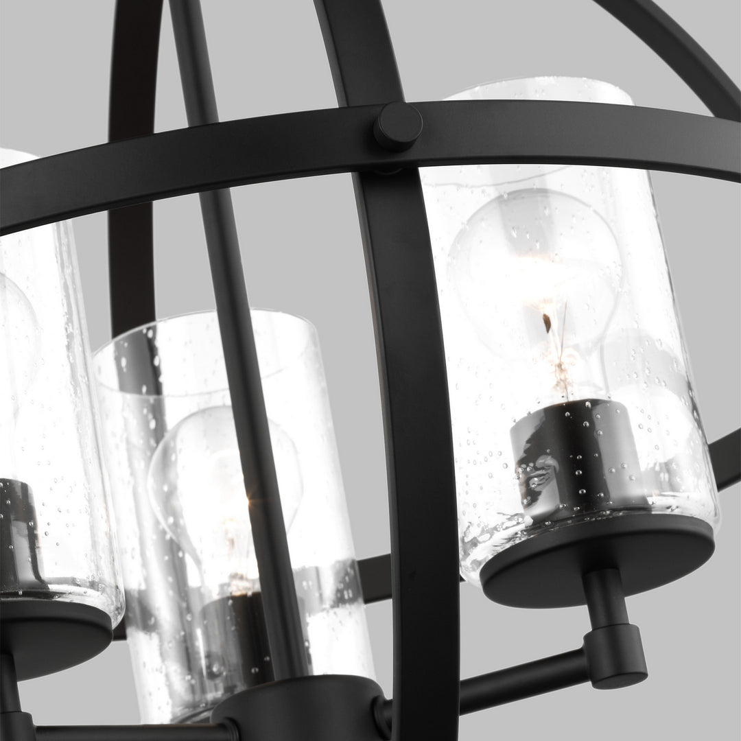 Generation Lighting Canada - 3124673-112 - Three Light Chandelier - Alturas - Midnight Black