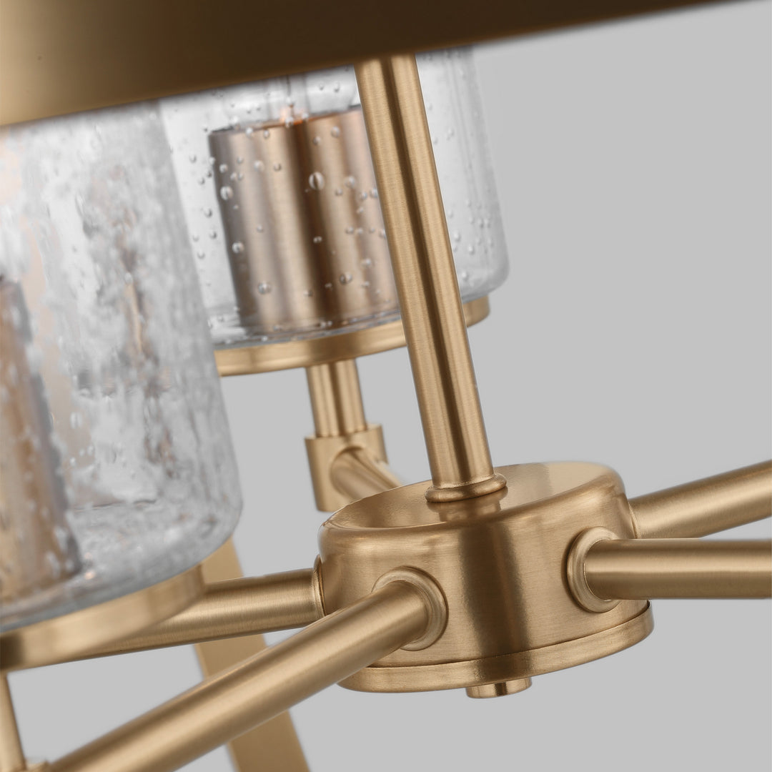 Generation Lighting Canada - 3124675-848 - Five Light Chandelier - Alturas - Satin Brass