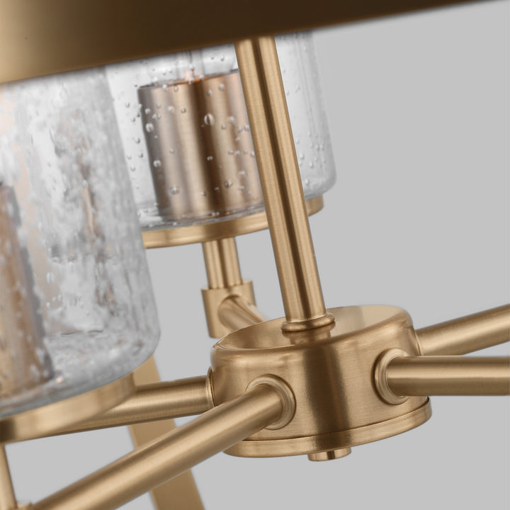 Generation Lighting Canada - 3124675-848 - Five Light Chandelier - Alturas - Satin Brass