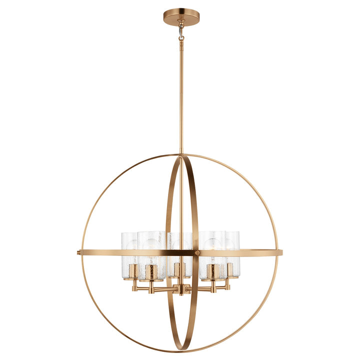 Generation Lighting Canada - 3124675-848 - Five Light Chandelier - Alturas - Satin Brass