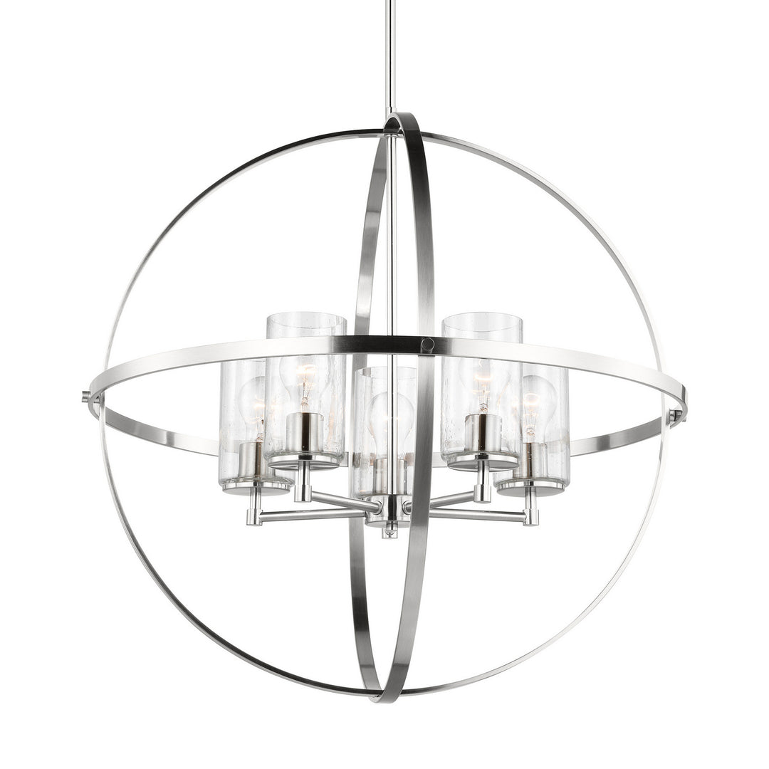 Generation Lighting Canada - 3124675-962 - Five Light Chandelier - Alturas - Brushed Nickel