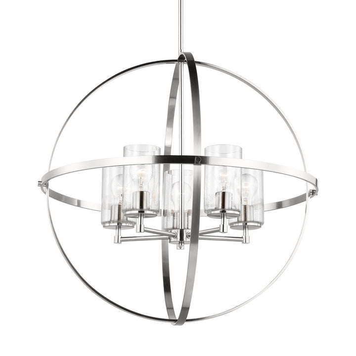 Generation Lighting Canada - 3124675-962 - Five Light Chandelier - Alturas - Brushed Nickel