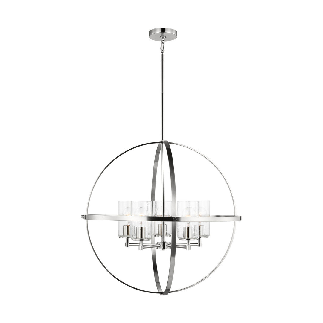 Generation Lighting Canada - 3124675-962 - Five Light Chandelier - Alturas - Brushed Nickel