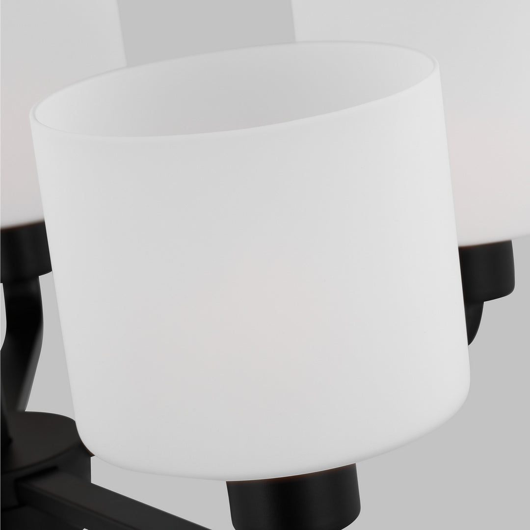 Generation Lighting Canada - 3128805-112 - Five Light Chandelier - Canfield - Midnight Black