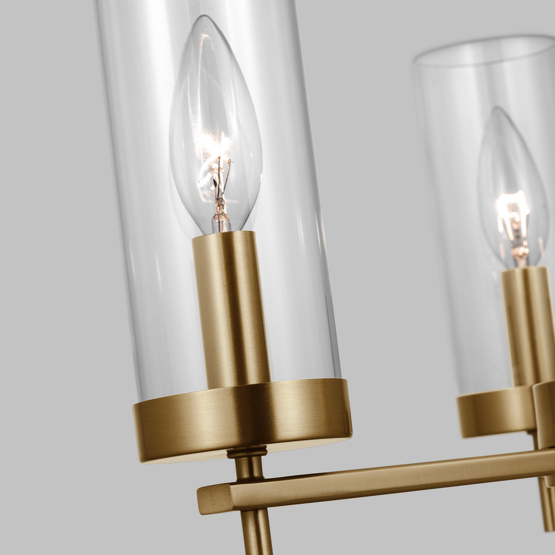 Visual Comfort Studio Canada - 3190303-848 - Three Light Chandelier - Zire - Satin Brass