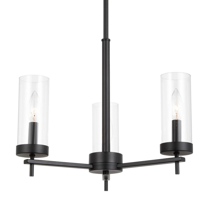 Visual Comfort Studio Canada - 3190303EN-112 - Three Light Chandelier - Zire - Midnight Black
