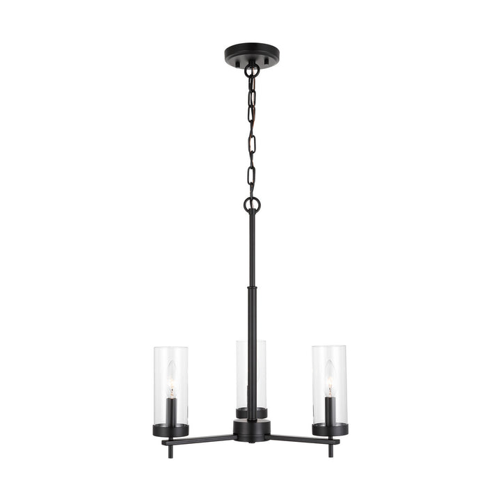 Visual Comfort Studio Canada - 3190303EN-112 - Three Light Chandelier - Zire - Midnight Black