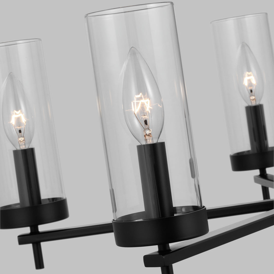 Visual Comfort Studio Canada - 3190305-112 - Five Light Chandelier - Zire - Midnight Black