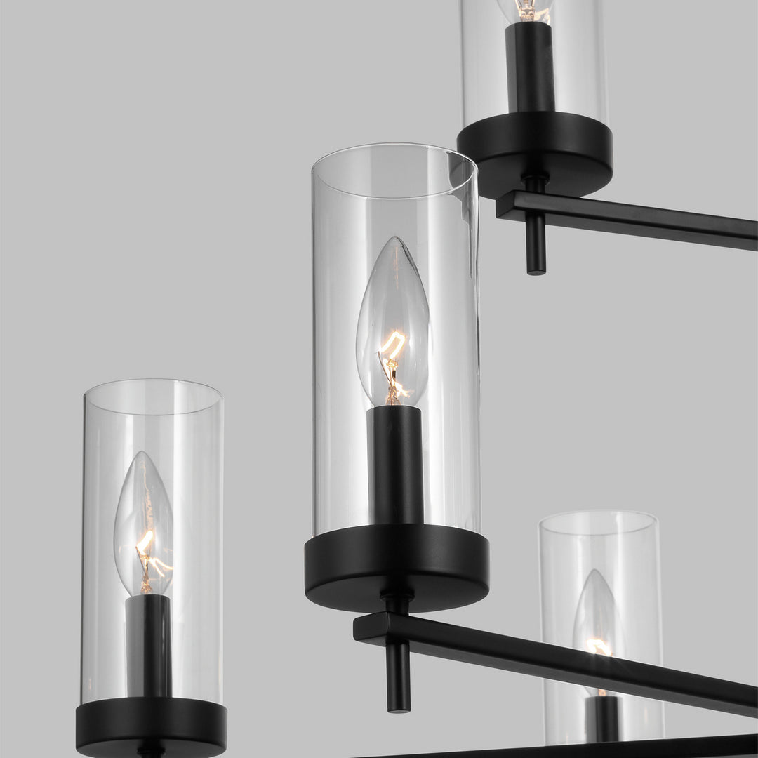 Visual Comfort Studio Canada - 3190309EN-112 - Nine Light Chandelier - Zire - Midnight Black