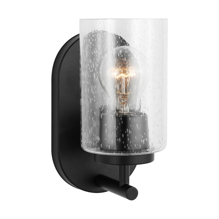 Generation Lighting Canada - 41170-112 - One Light Wall / Bath Sconce - Oslo - Midnight Black