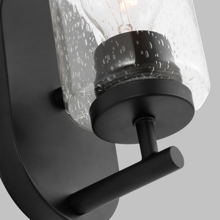 Generation Lighting Canada - 41170-112 - One Light Wall / Bath Sconce - Oslo - Midnight Black