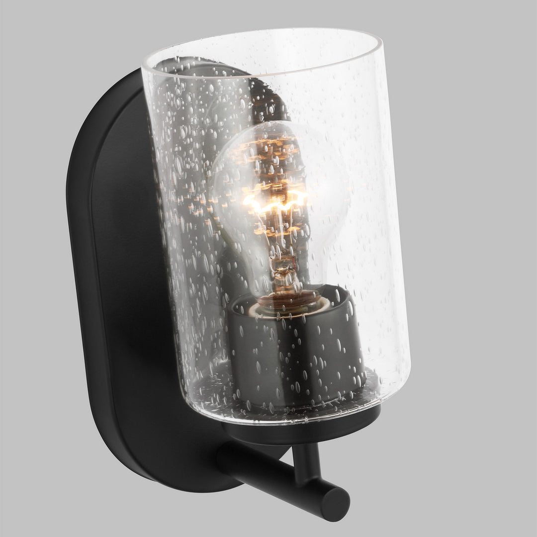 Generation Lighting Canada - 41170-112 - One Light Wall / Bath Sconce - Oslo - Midnight Black
