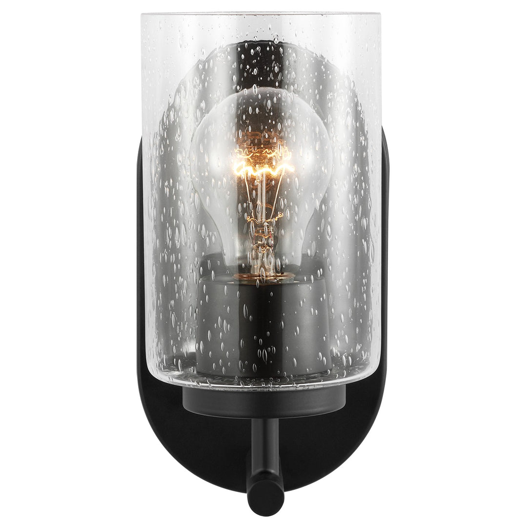 Generation Lighting Canada - 41170-112 - One Light Wall / Bath Sconce - Oslo - Midnight Black