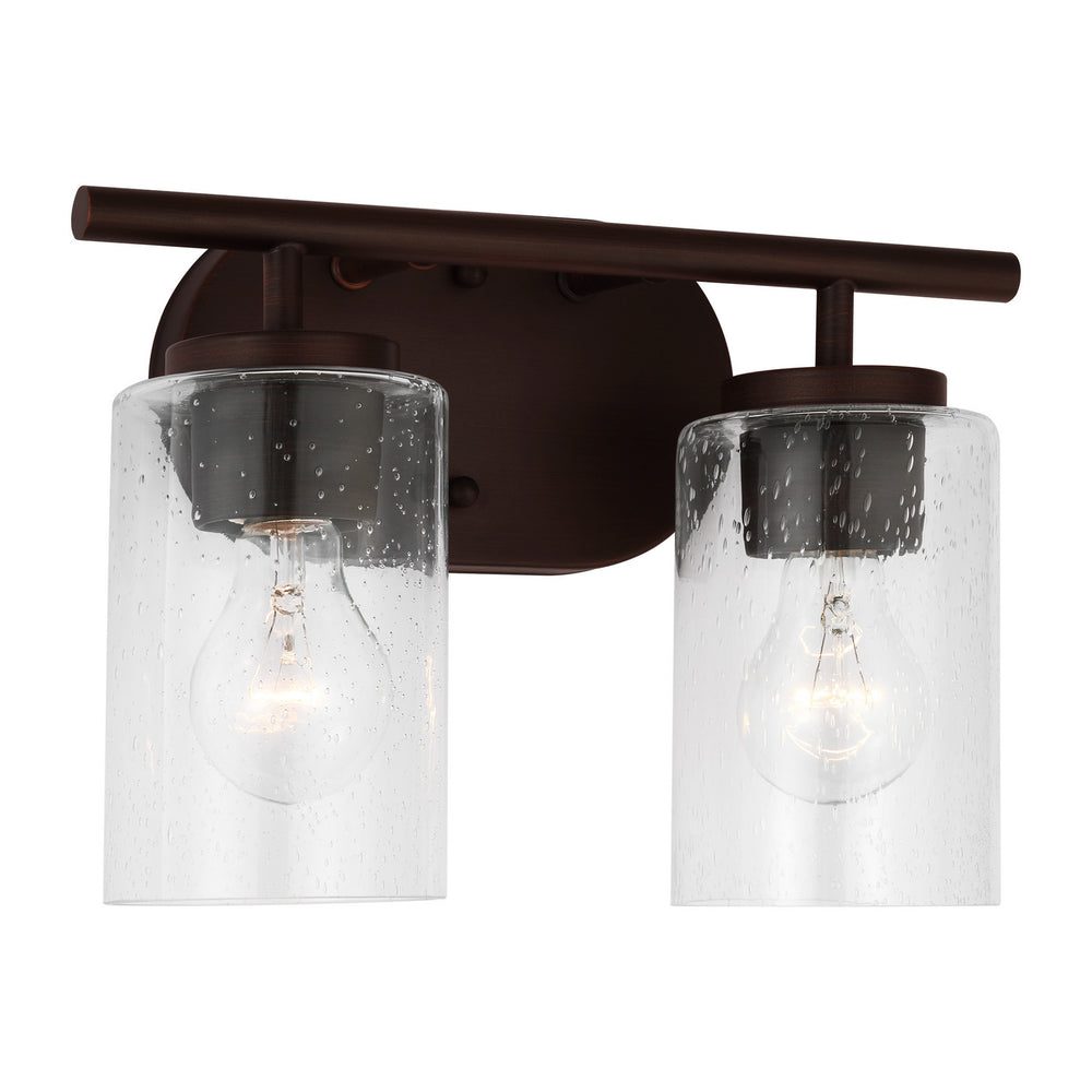 Generation Lighting Canada - 41171-710 - Two Light Wall / Bath - Oslo - Bronze