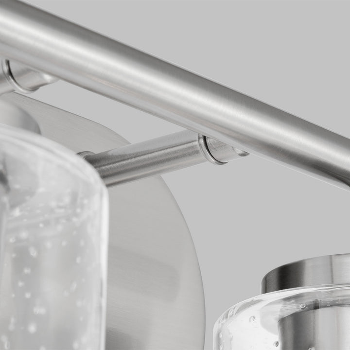Generation Lighting Canada - 41171-962 - Two Light Wall / Bath - Oslo - Brushed Nickel