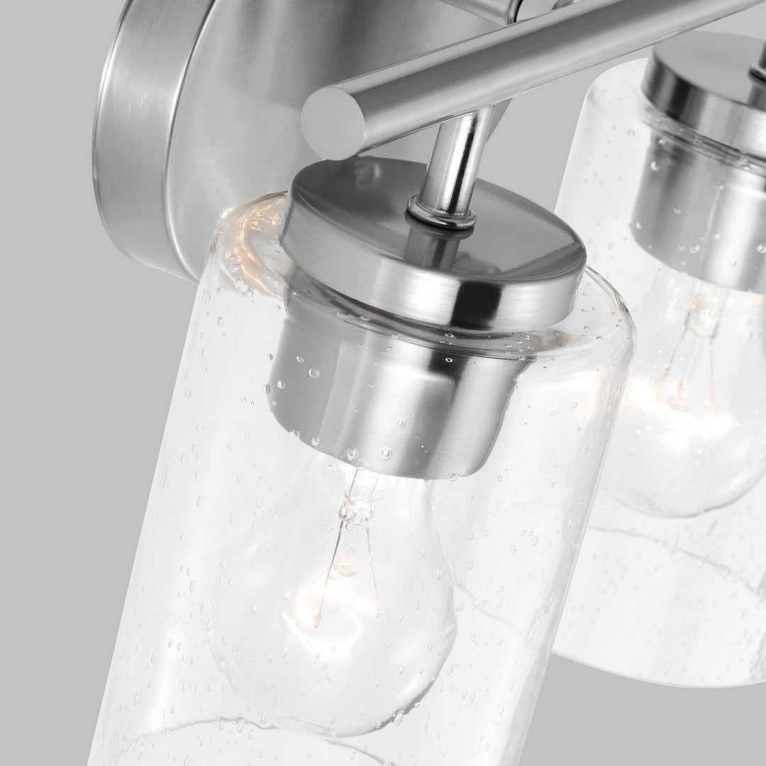 Generation Lighting Canada - 41171-962 - Two Light Wall / Bath - Oslo - Brushed Nickel