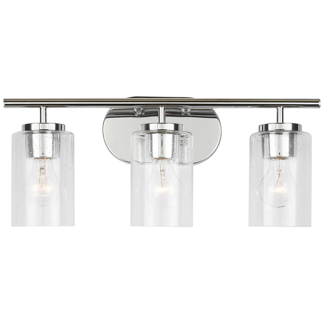 Oslo Three Light Wall / Bath in Chrome - available from The Lighting Shoppe, trusted by Canadian homeowners