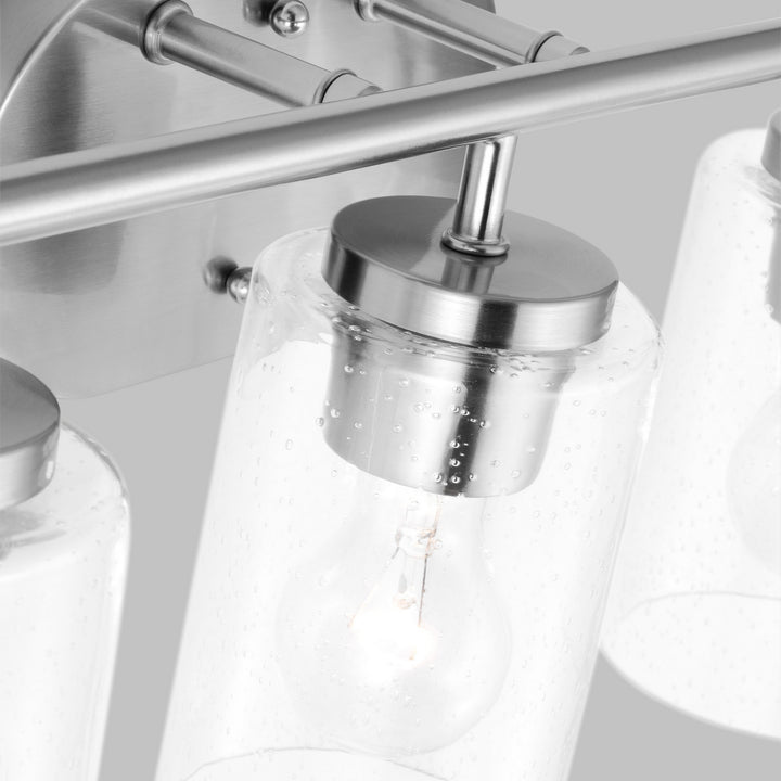 Generation Lighting Canada - 41172-962 - Three Light Wall / Bath - Oslo - Brushed Nickel
