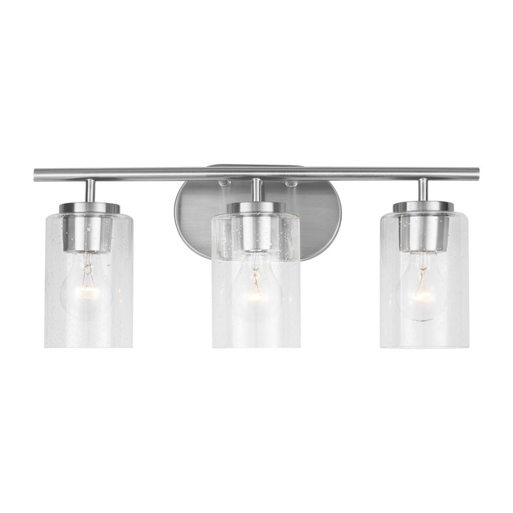 Generation Lighting Canada - 41172-962 - Three Light Wall / Bath - Oslo - Brushed Nickel