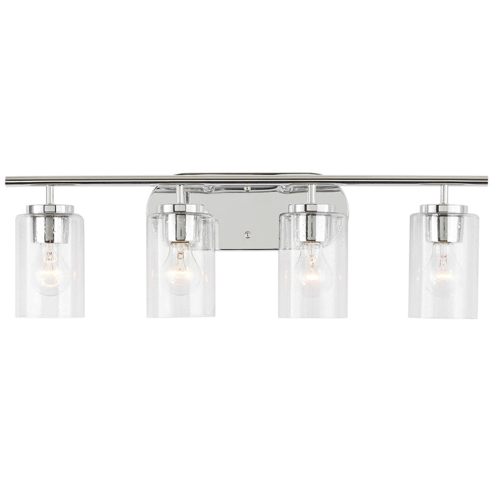 Oslo Four Light Wall / Bath in Chrome - available from The Lighting Shoppe, trusted by Canadian homeowners