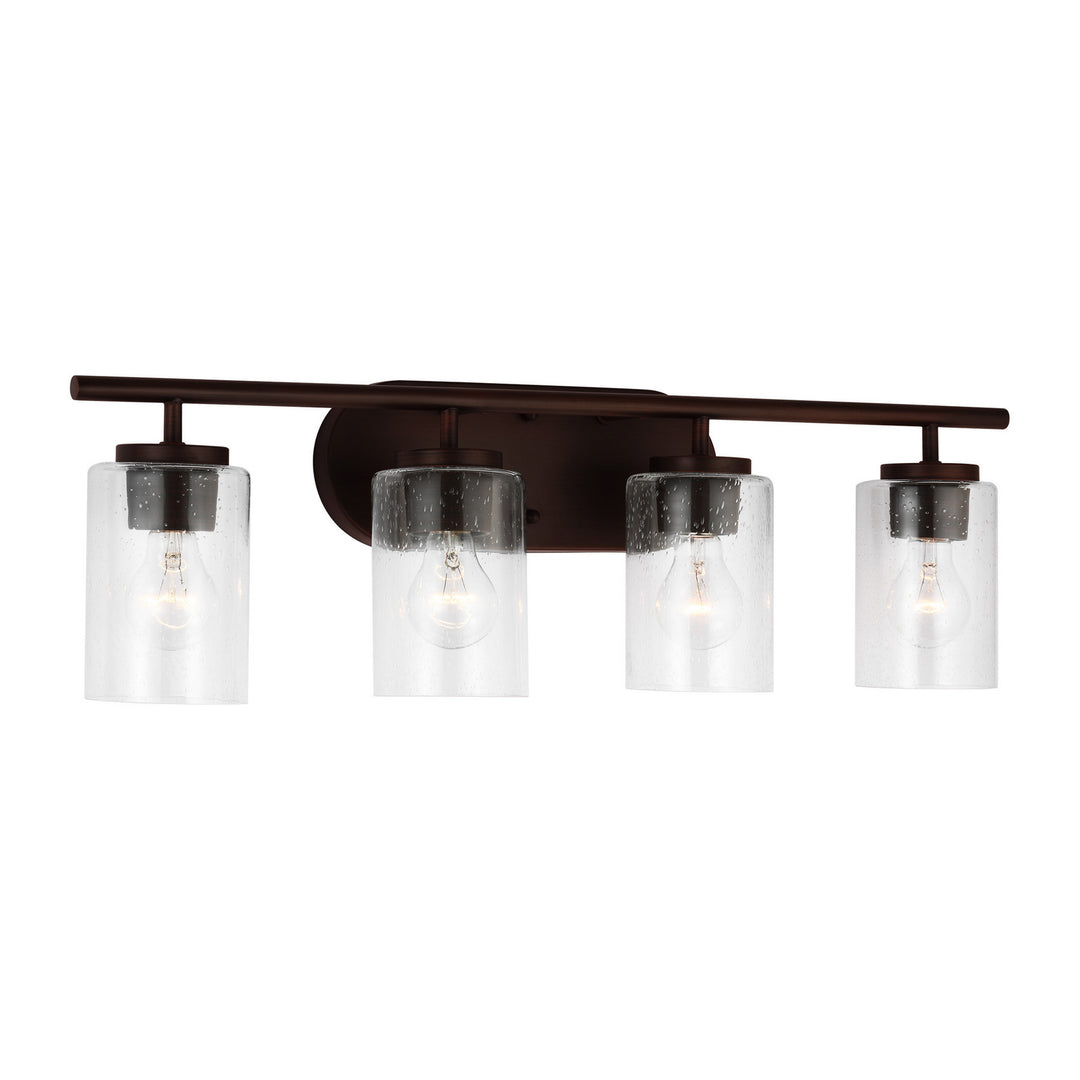 Generation Lighting Canada - 41173-710 - Four Light Wall / Bath - Oslo - Bronze